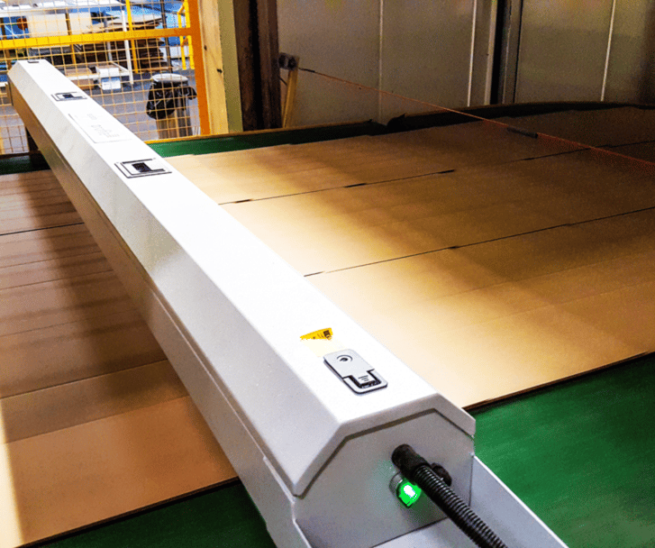 Escada Automatic Corrugator warp control